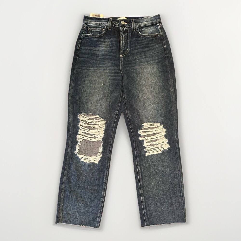 L'Agence NWT Jeans Size 25 US Adele High Rise Stove Pipe 100% Cotton